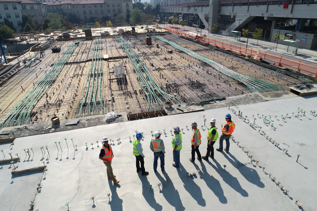 Construction and infrastructure site