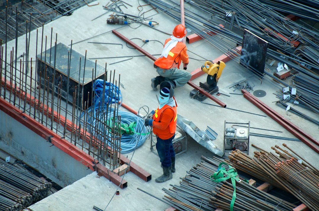 Construction project site