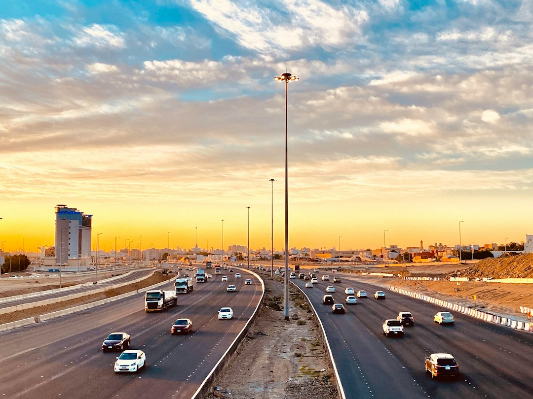 Saudi road and infrastructure network